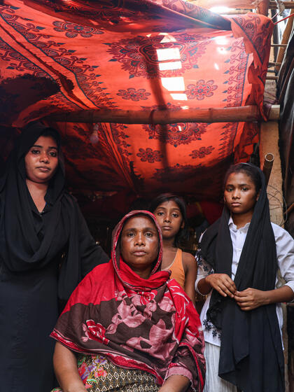 Cox's Bazar (Bangladesh) : la crise des réfugié·e·s Rohingya